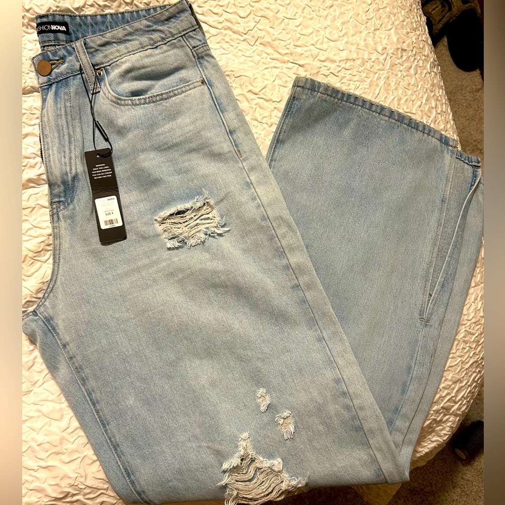 High waist jeans